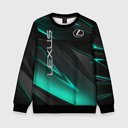 Свитшот детский Lexus, цвет: 3D-черный