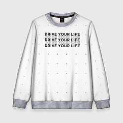 Детский свитшот Drive Your Live