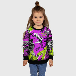 Свитшот детский Watch Dogs: Legion, цвет: 3D-черный — фото 2