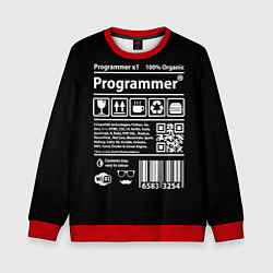 Детский свитшот Programmer