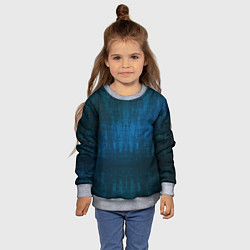 Свитшот детский Падающий свет на ткань, цвет: 3D-меланж — фото 2