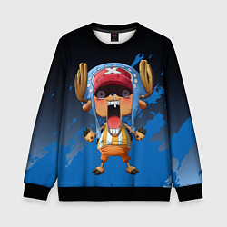 Свитшот детский One Piece Тони Чоппер, цвет: 3D-черный