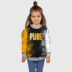 Свитшот детский PUBG, цвет: 3D-меланж — фото 2