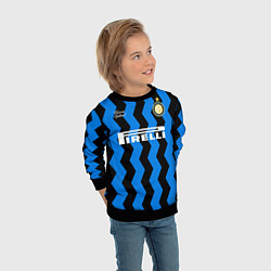 Свитшот детский INTER домашняя 2021, цвет: 3D-черный — фото 2
