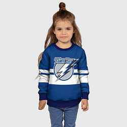 Свитшот детский TAMPA BAY LIGHTING, цвет: 3D-синий — фото 2