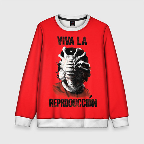 Детский свитшот VIVA LA / 3D-Белый – фото 1