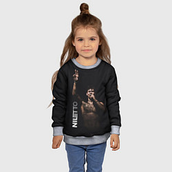 Свитшот детский NILETTO, цвет: 3D-меланж — фото 2