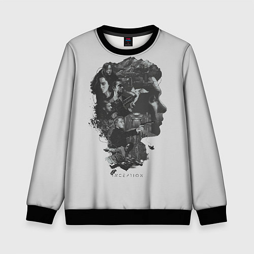 Детский свитшот Inception / 3D-Черный – фото 1