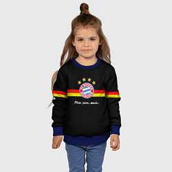 Свитшот детский Бавария, цвет: 3D-синий — фото 2