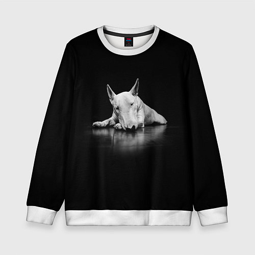 Детский свитшот Puppy / 3D-Белый – фото 1