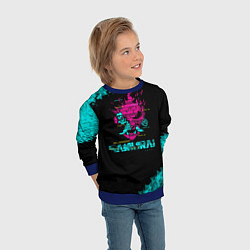 Свитшот детский 2077, цвет: 3D-синий — фото 2