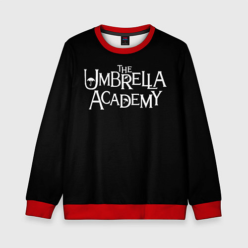 Детский свитшот Umbrella academy / 3D-Красный – фото 1