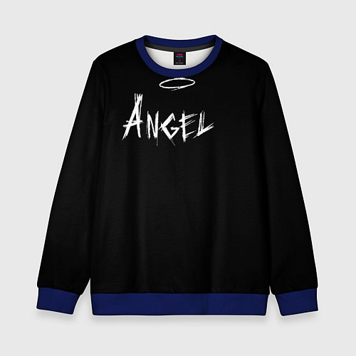 Детский свитшот ANGEL / 3D-Синий – фото 1