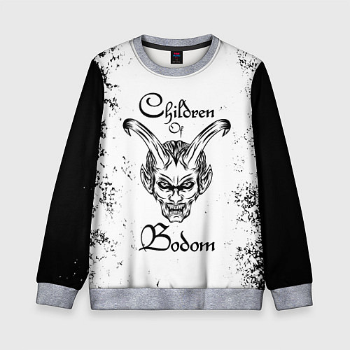 Детский свитшот Children of Bodom Z / 3D-Меланж – фото 1