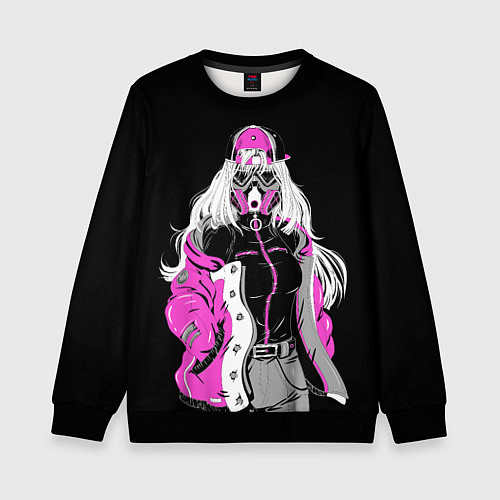 Детский свитшот Corona / 3D-Черный – фото 1