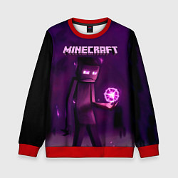 Детский свитшот Minecraft Слендермен