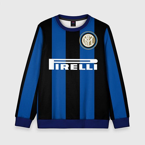 Детский свитшот Икарди FC Inter / 3D-Синий – фото 1