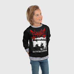 Свитшот детский Mayhem, цвет: 3D-меланж — фото 2