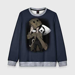 Свитшот детский Little Nightmares 2 MONO, цвет: 3D-меланж