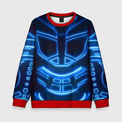 Детский свитшот Неоновая броня Neon Armor