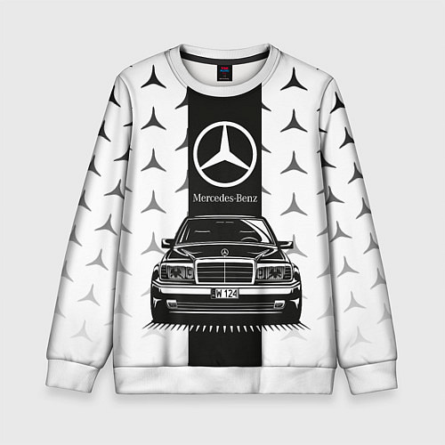 Детский свитшот MERCEDES BENZ / 3D-Белый – фото 1