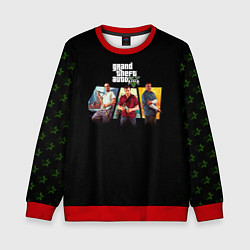 Детский свитшот Grand Theft Auto V персонажи