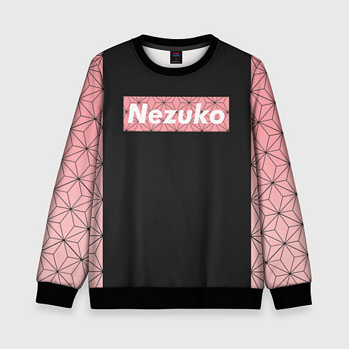 Детский свитшот NEZUKO НЕЗУКО КАМАДО / 3D-Черный – фото 1