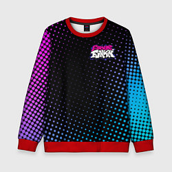 Свитшот детский Friday Night Funkin, цвет: 3D-красный