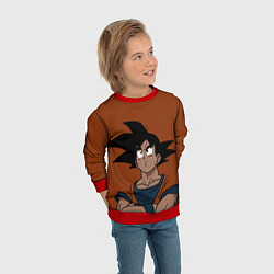 Свитшот детский DRAGON BALL ДРАГОН БОЛЛ, цвет: 3D-красный — фото 2
