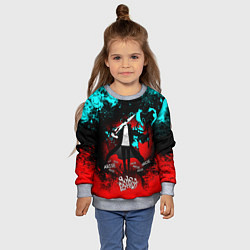 Свитшот детский SOLO LEVELING МАНХВА, цвет: 3D-меланж — фото 2