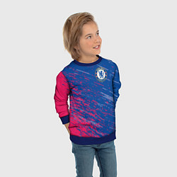 Свитшот детский CHELSEA, цвет: 3D-синий — фото 2