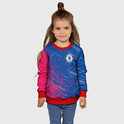Свитшот детский CHELSEA, цвет: 3D-красный — фото 2