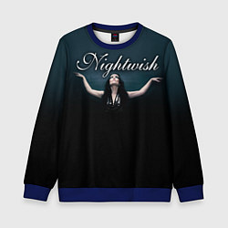 Свитшот детский Nightwish with Tarja, цвет: 3D-синий