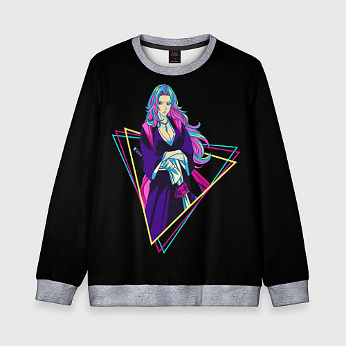 Детский свитшот BLEACH - Рангику Мацумото / 3D-Меланж – фото 1