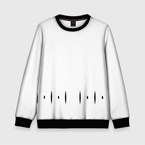 Детский свитшот ФОРМА КАПИТАНА ГОТЕЙ 13 СПИНА / 3D-Черный – фото 1