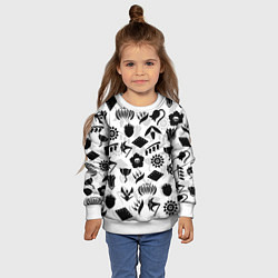 Свитшот детский БЛИЧ КАПИТАНЫ ГОТЕЙ 13 ЭМБЛЕМЫ, цвет: 3D-белый — фото 2