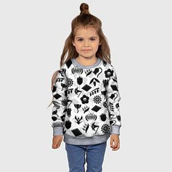 Свитшот детский БЛИЧ КАПИТАНЫ ГОТЕЙ 13 ЭМБЛЕМЫ, цвет: 3D-меланж — фото 2