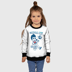 Свитшот детский Yakuza Karaoke, цвет: 3D-черный — фото 2