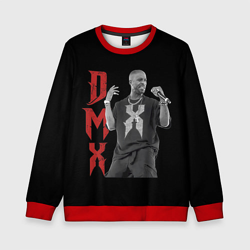 Детский свитшот DMX Earl Simmons / 3D-Красный – фото 1