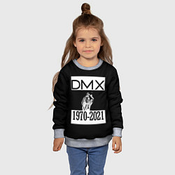 Свитшот детский DMX 1970-2021, цвет: 3D-меланж — фото 2