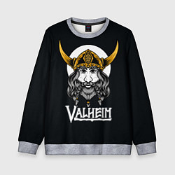 Свитшот детский Valheim Viking, цвет: 3D-меланж