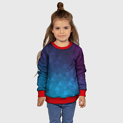 Свитшот детский BASTERIA, цвет: 3D-красный — фото 2