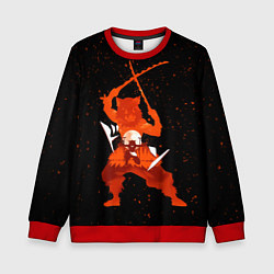 Детский свитшот Иноске Хашибира Kimetsu no Yaiba