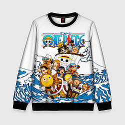 Свитшот детский ONE PIECE ВАН ПИС МОРЕ, цвет: 3D-черный