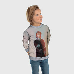Свитшот детский SODA LUV, цвет: 3D-меланж — фото 2