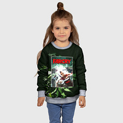 Свитшот детский Farcry 3, цвет: 3D-меланж — фото 2