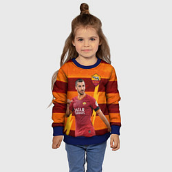 Свитшот детский Henrikh Mkhitaryan Roma, цвет: 3D-синий — фото 2