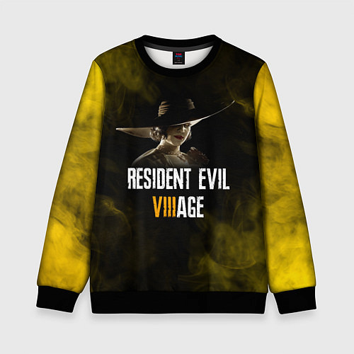 Детский свитшот RESIDENT EVIL VILLAGE LADY DIMITRESCU Z / 3D-Черный – фото 1