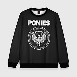 Детский свитшот Pony x Ramones
