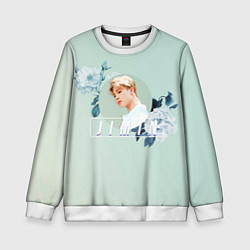 Детский свитшот Чимин в цветах